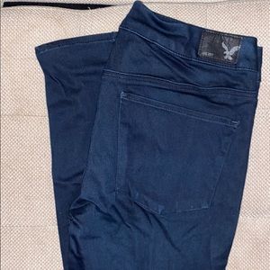AE JEGGINGS LIKE NEW AEO SATEEN SIZE 6